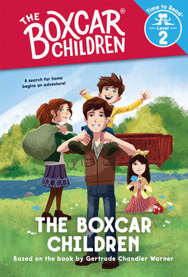 Book cover for The Boxcar Children