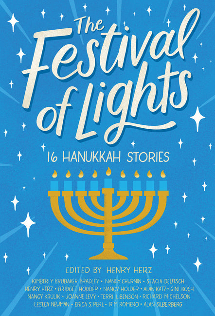 Book cover for Festival of Lights: 16 Hanukkah Stories