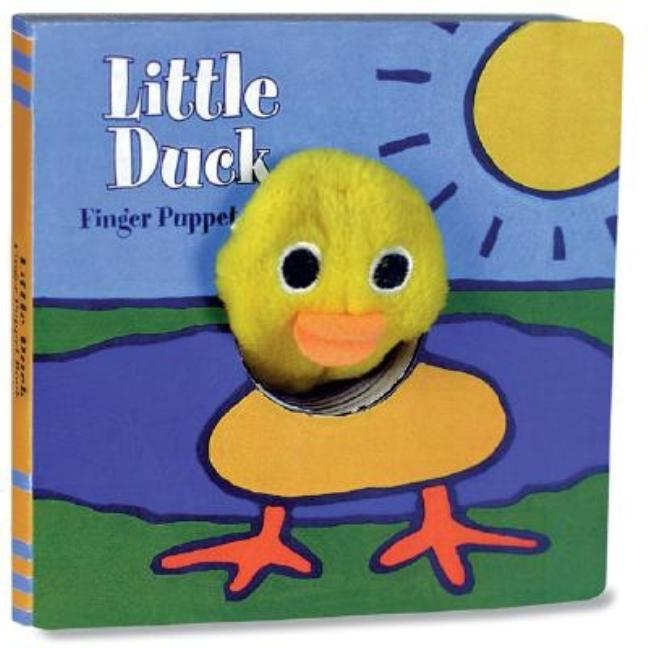 Book cover for Little Duck: Finger Puppet Book: (Finger Puppet Book for Toddlers and Babies, Baby Books for First Year, Animal Finger Puppets) [With Finger Puppet]