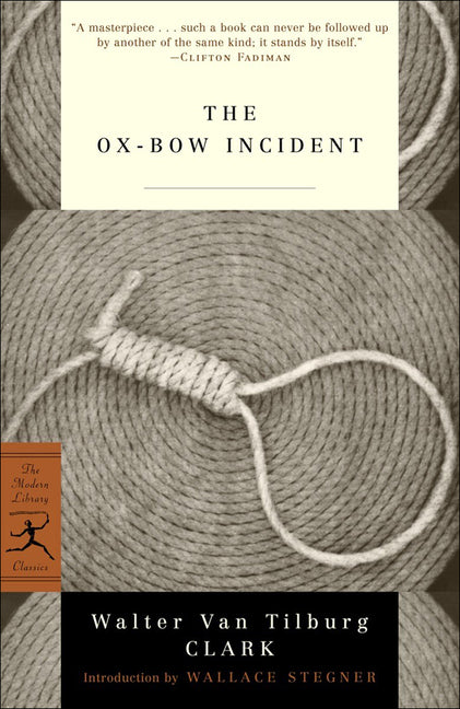 Book cover for Ox-Bow Incident