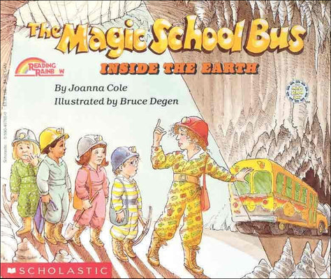 Book cover for The Magic School Bus Inside the Earth