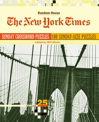 Book cover for The New York Times Sunday Crossword Puzzles, Volume 25