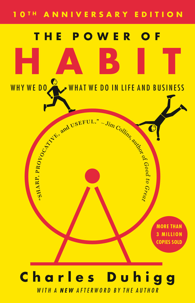 Book cover for The Power of Habit: Why We Do What We Do in Life and Business