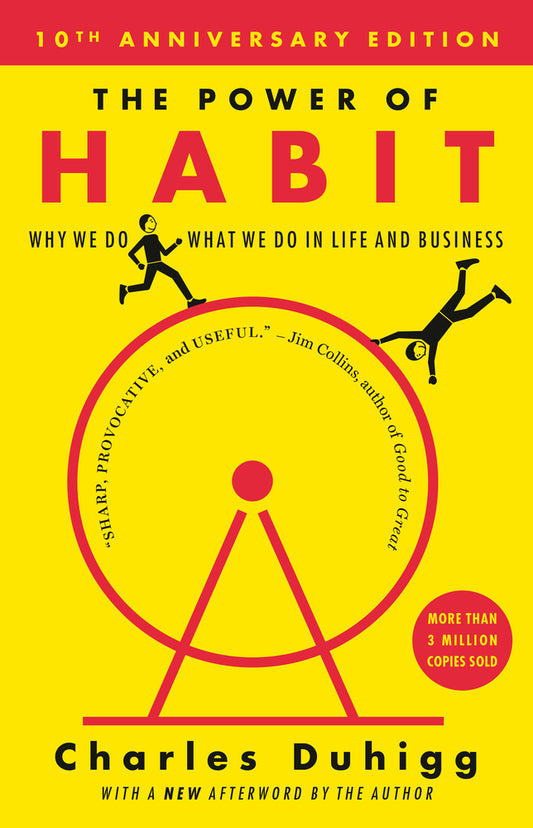 Book cover for The Power of Habit: Why We Do What We Do in Life and Business