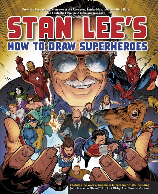 Book cover for Stan Lee's How to Draw Superheroes