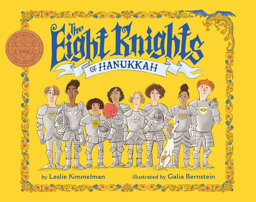 Book cover for Eight Knights of Hanukkah