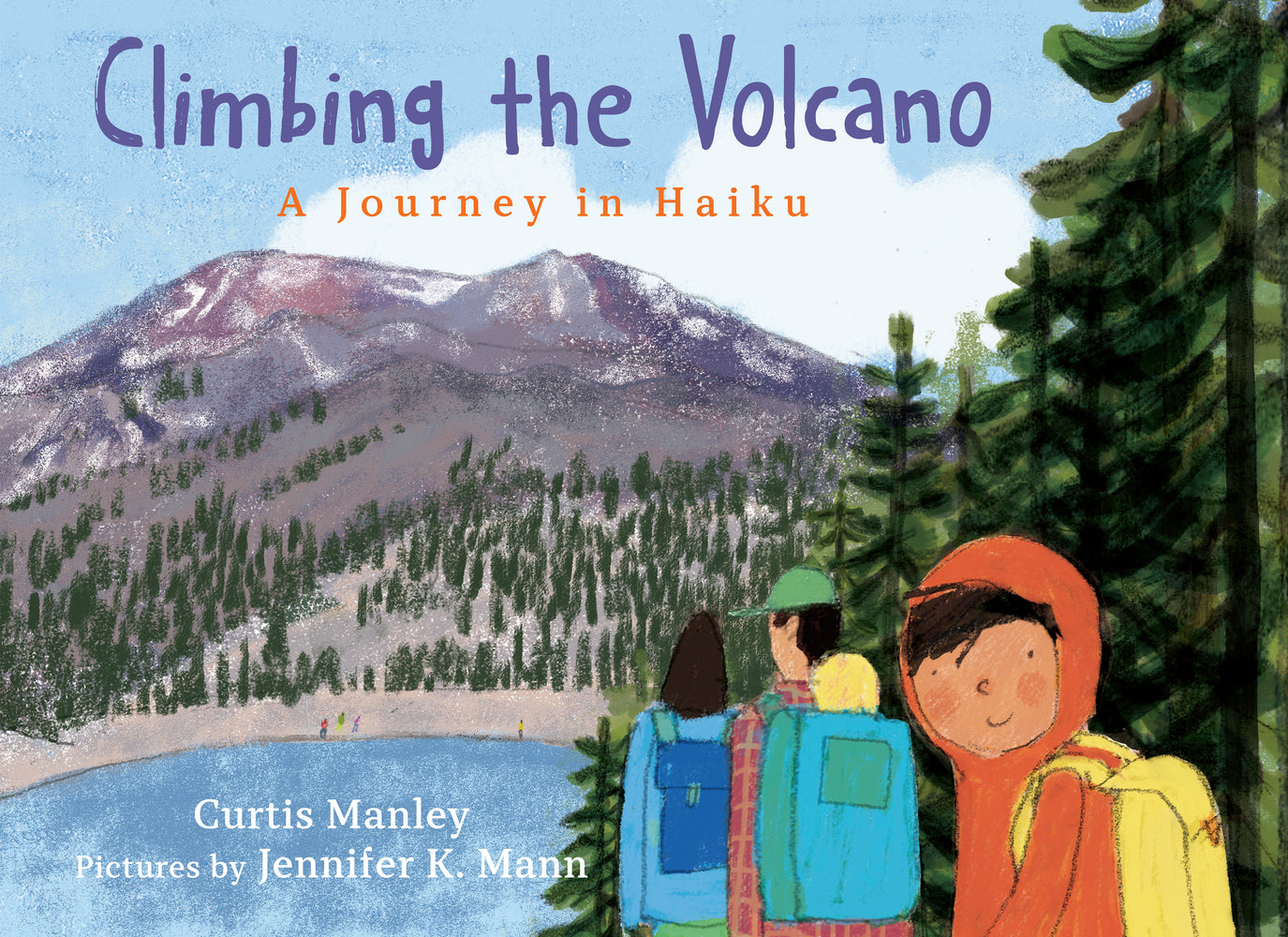 Book cover for Climbing the Volcano: A Journey in Haiku