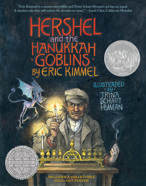 Book cover for Hershel and the Hanukkah Goblins (Gift Edition with Poster)