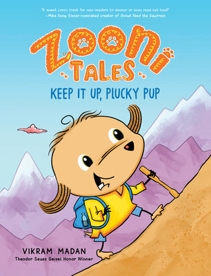 Book cover for Zooni Tales: Keep It Up, Plucky Pup
