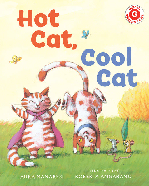 Book cover for Hot Cat, Cool Cat