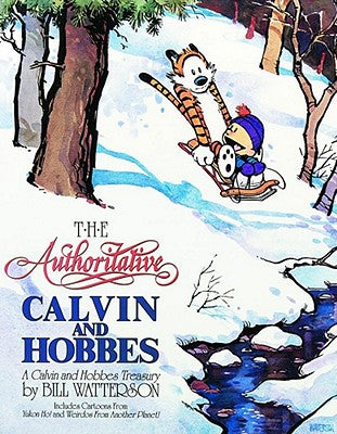 Book cover for The Authoritative Calvin and Hobbes: A Calvin and Hobbes Treasury Volume 6