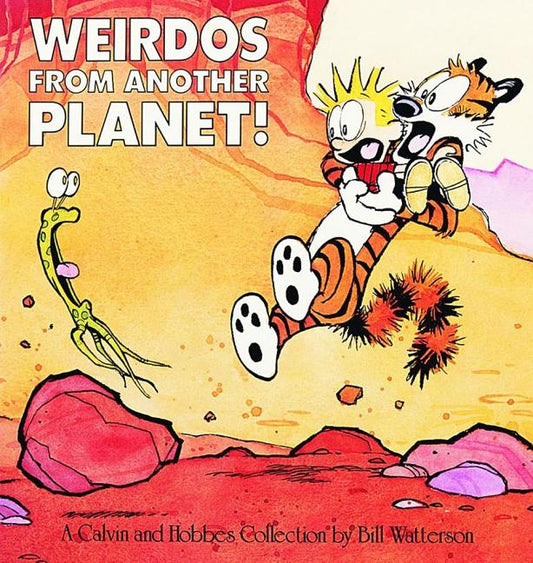 Book cover for Weirdos from Another Planet!: A Calvin and Hobbes Collection Volume 7
