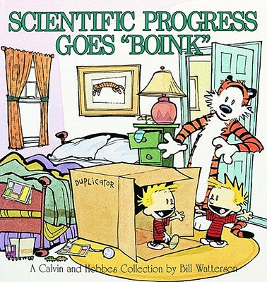 Book cover for Scientific Progress Goes Boink: A Calvin and Hobbes Collection Volume 9
