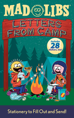 Book cover for Letters from Camp Mad Libs: Stationery to Fill Out and Send! [With Stickers]