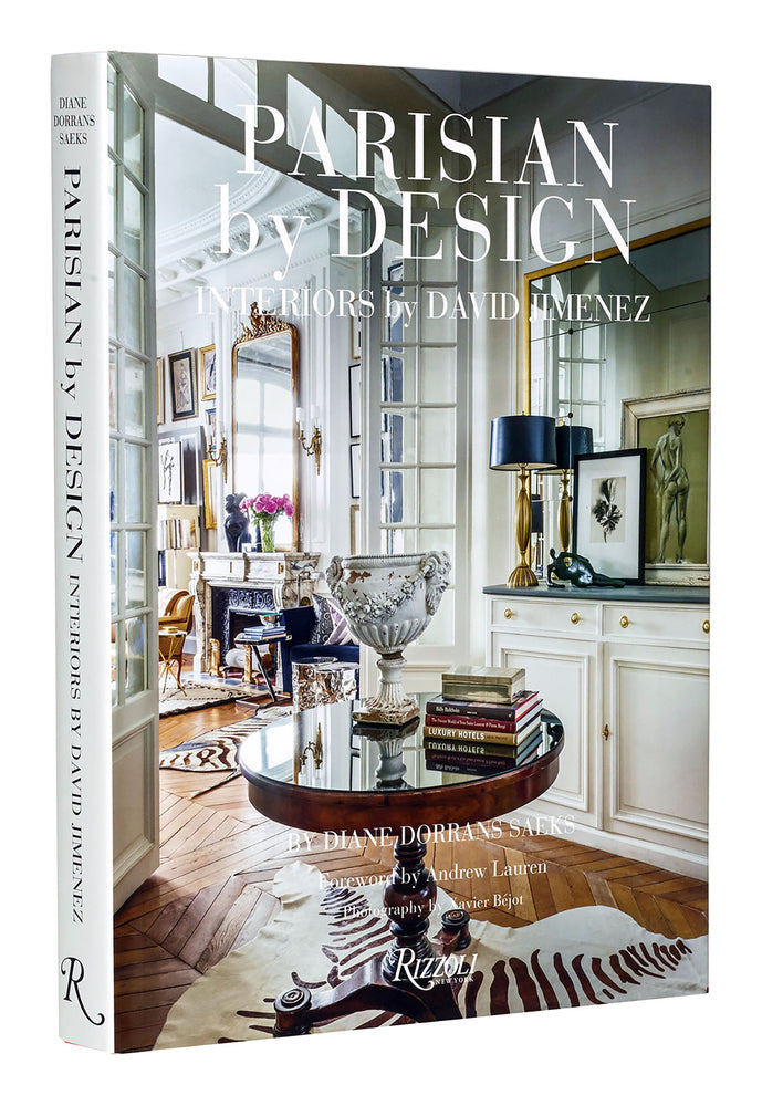 Book cover for Parisian by Design: Interiors by David Jimenez