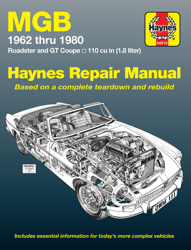 Book cover for MGB Roadster & GT Coupe 1962-80