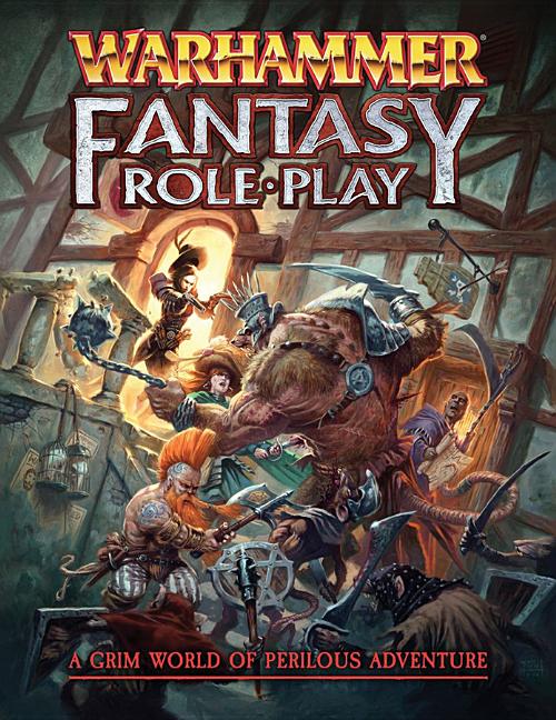 Book cover for Warhammer Fantasy Roleplay 4e Core