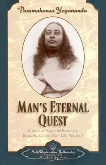 Book cover for Man's Eternal Quest