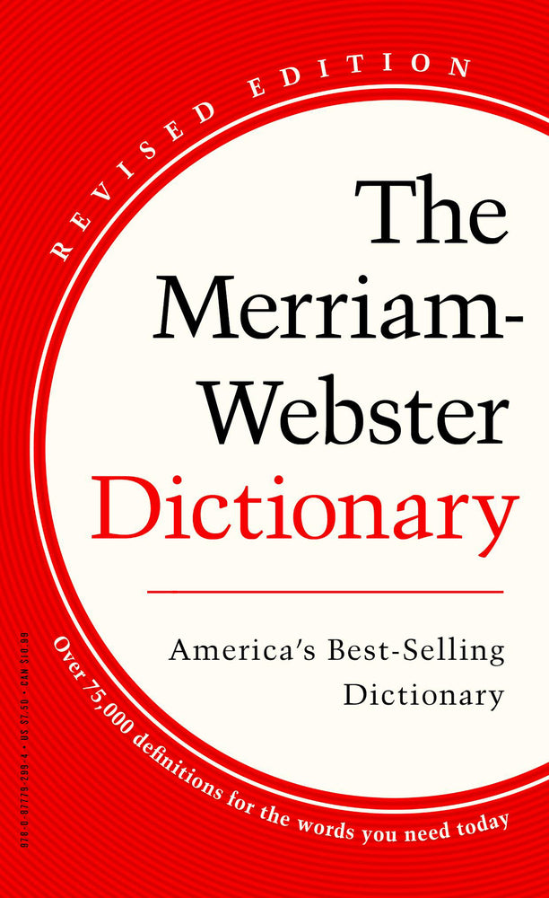 Book cover for The Merriam-Webster Dictionary