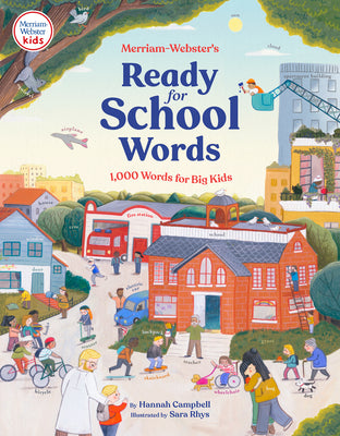 Book cover for Merriam-Webster's Ready-For-School Words: 1,000 Words for Big Kids