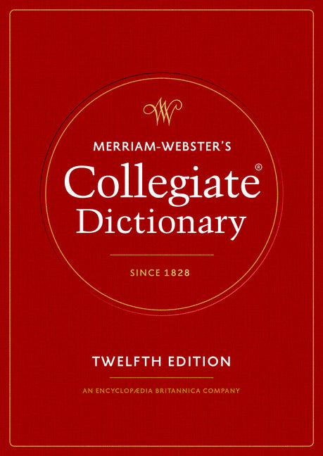 Book cover for Merriam-Webster's Collegiate Dictionary