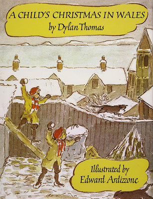 Book cover for A Child's Christmas in Wales