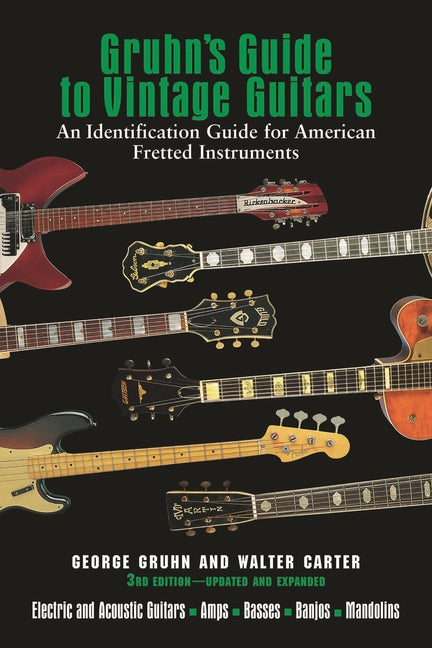 Book cover for Gruhn's Guide to Vintage Guitars