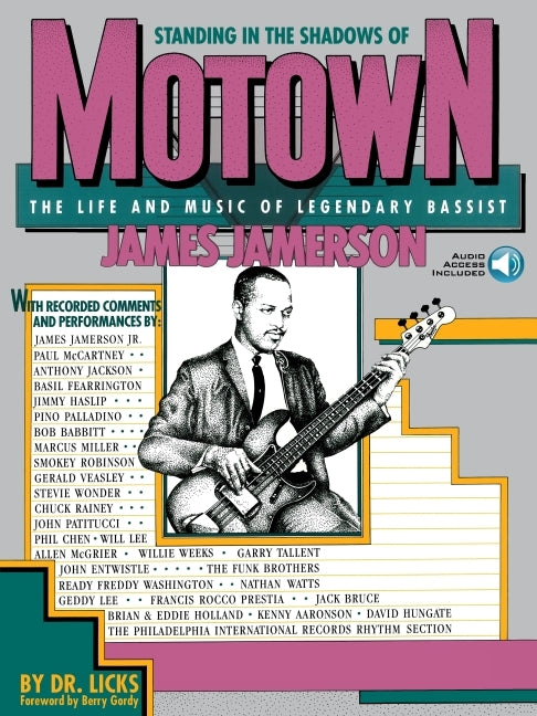 Book cover for Standing in the Shadows of Motown: The Life and Music of Legendary Bassist James Jamerson [With 2]