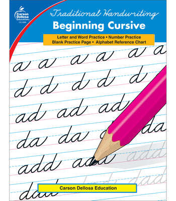 Book cover for Traditional Handwriting: Beginning Cursive, Grades 2 - 5