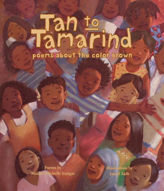 Book cover for Tan to Tamarind: Poems about the Color Brown