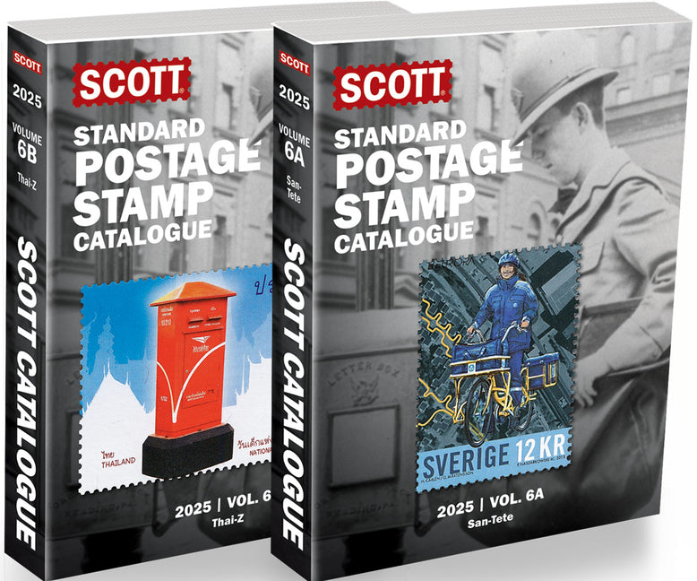 Book cover for 2025 Scott Stamp Postage Catalogue Volume 6: Cover Countries San-Z (2 Copy Set): Scott Stamp Postage Catalogue Volume 6: Countries San-Z