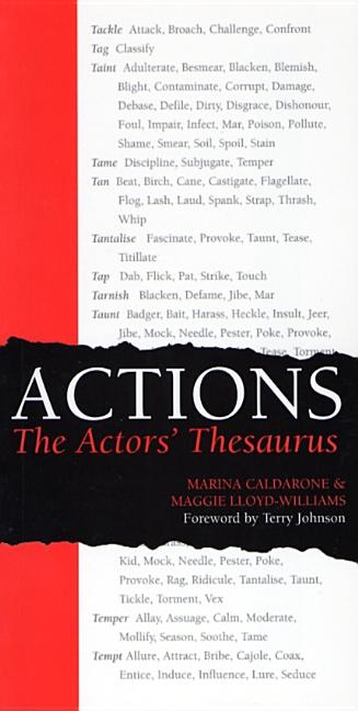 Book cover for Actions: The Actors' Thesaurus