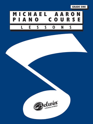 Book cover for Michael Aaron Piano Course Lessons: Grade 1