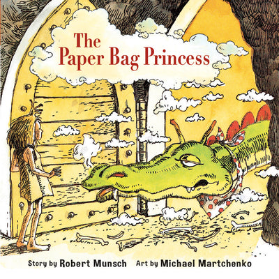 Book cover for The Paper Bag Princess