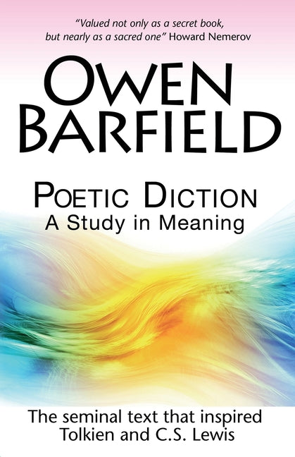 Book cover for Poetic Diction: A Study in Meaning