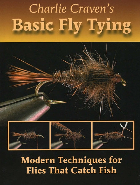 Book cover for Charlie Craven's Basic Fly Tying