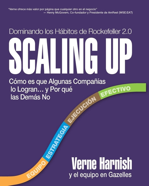 Book cover for Scaling Up (Dominando Los Hábitos de Rockefeller 2.0): Cómo Es Que Algunas Compañías Lo Logran...Y Por Qué Las Demás No