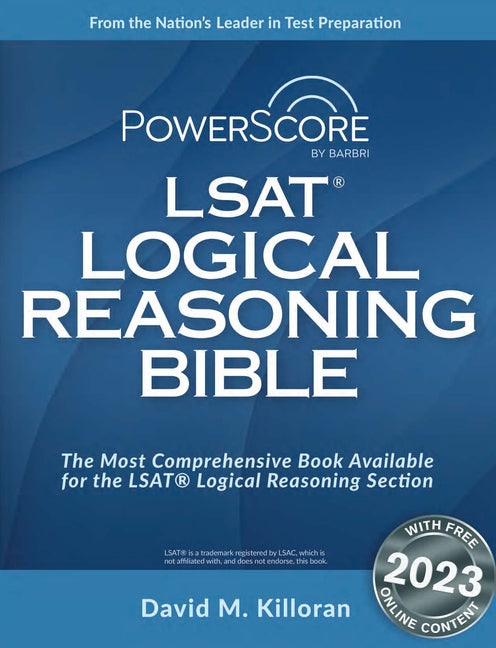 Book cover for Powerscore LSAT Logical Reasoning Bible