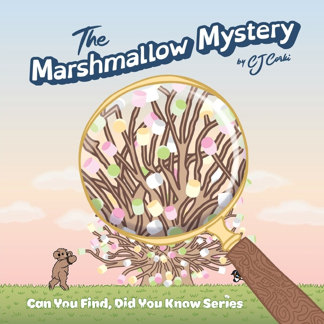 Book cover for Marshmallow Mystery: fun adventures to solve the puzzle for kids 3-5