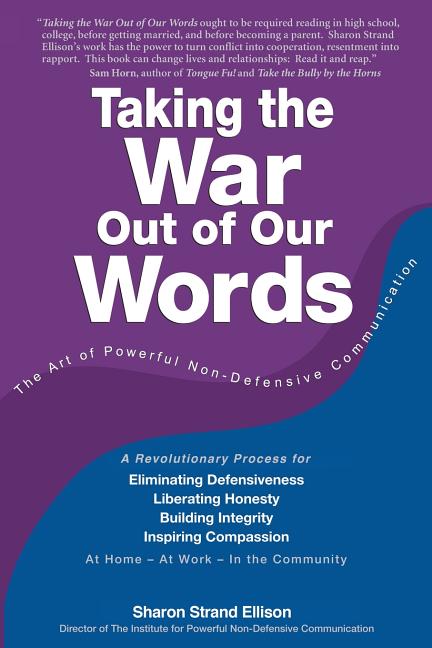 Book cover for Taking the War Out of Our Words