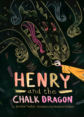 Book cover for Henry and the Chalk Dragon
