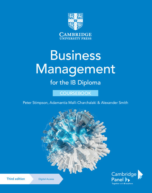 Book cover for Business Management for the Ib Diploma Coursebook with Digital Access (2 Years) [With Access Code]