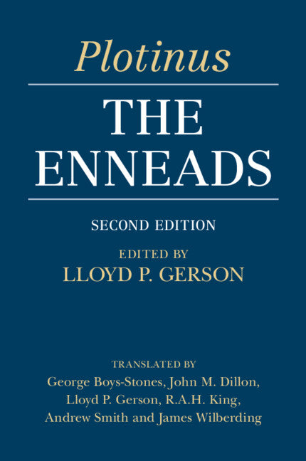 Book cover for Plotinus: The Enneads