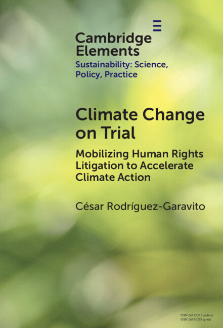 Book cover for Climate Change on Trial