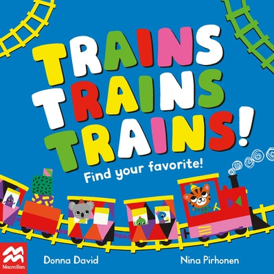 Book cover for Trains Trains Trains!