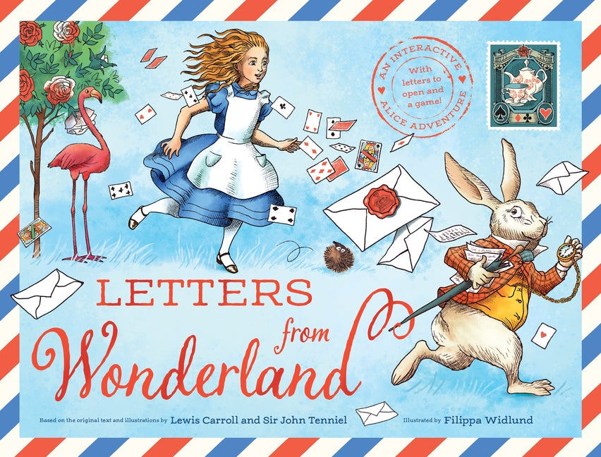 Book cover for Letters from Wonderland: An Interactive Alice Adventure with Letters to Open and a Game!