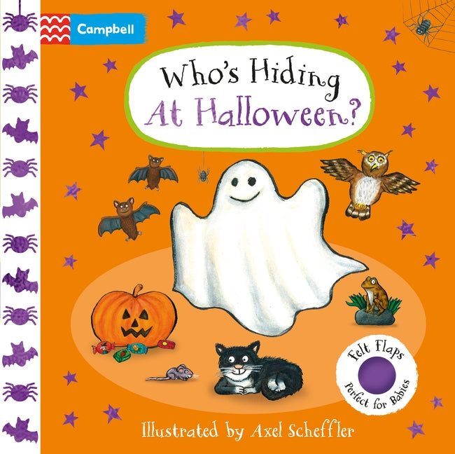 Book cover for Who's Hiding at Halloween?