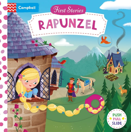 Book cover for Rapunzel: A Push, Pull, Slide Book