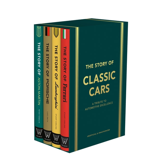 Book cover for Story of Classic Cars Gift Set: A Tribute to Four Automotive Icons