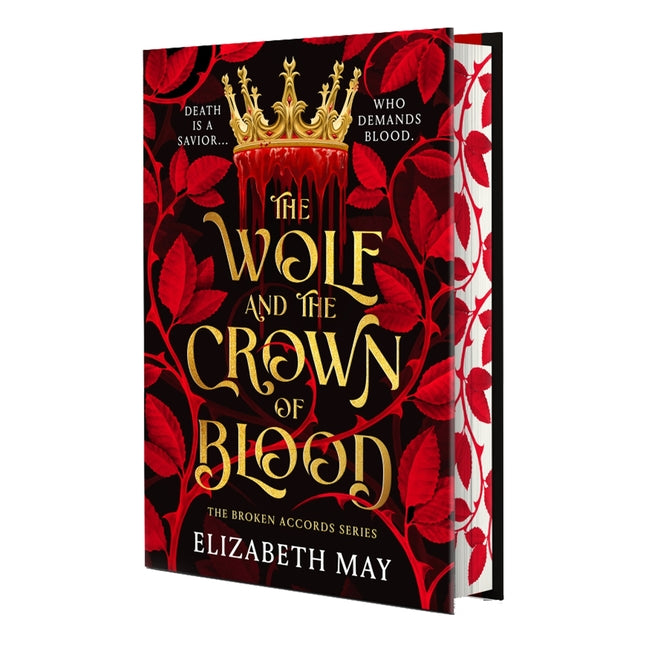 Book cover for Wolf and the Crown of Blood